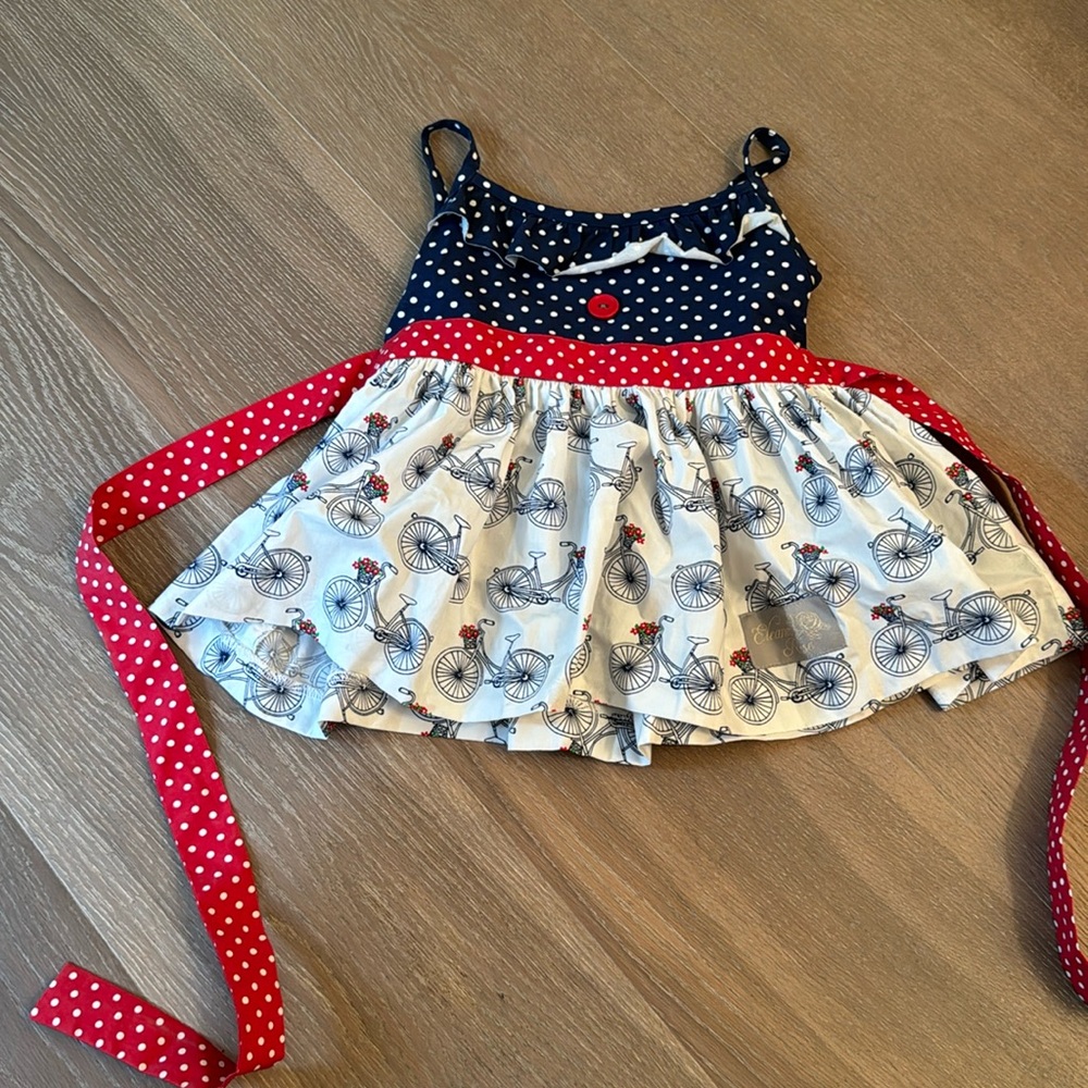 Eleanor Rose size 3/4 Fourth of July top